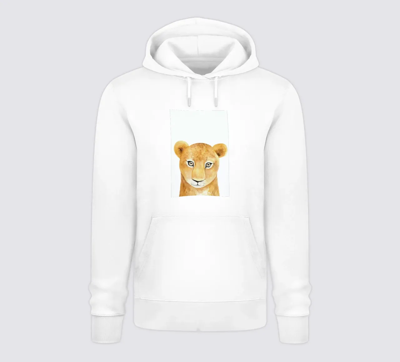Simba The Lion felpa con cappuccio da Little Flourishes