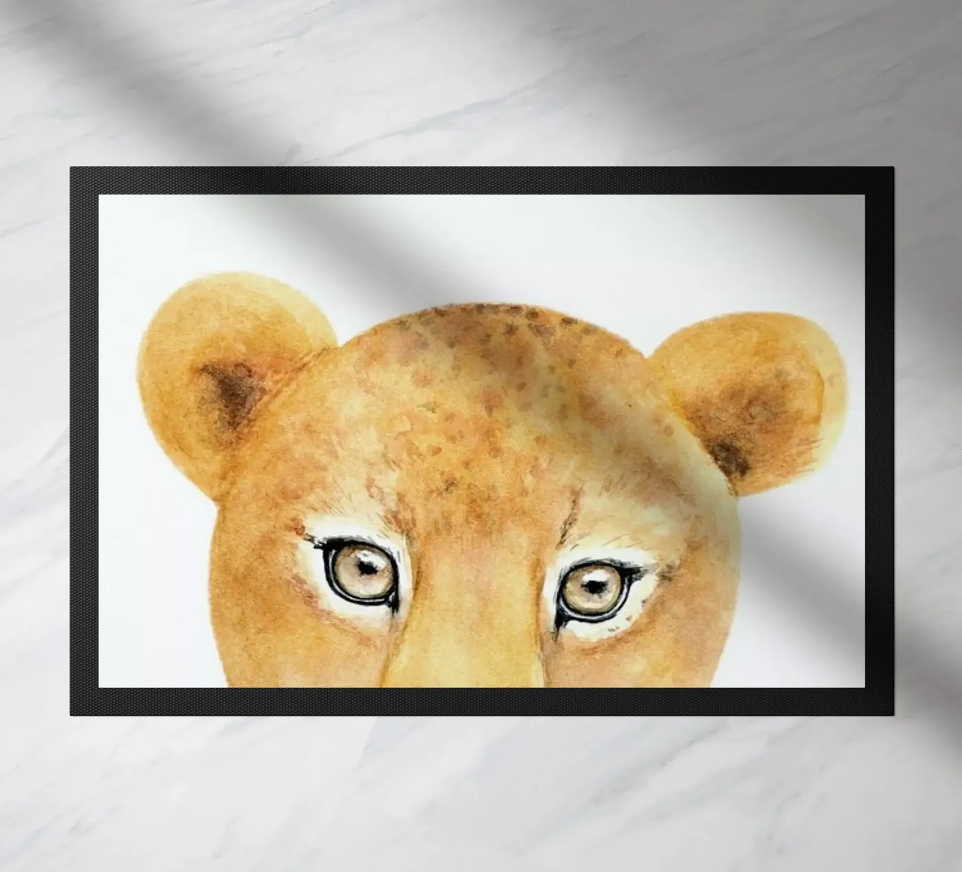 Simba The Lion deurmat van Little Flourishes