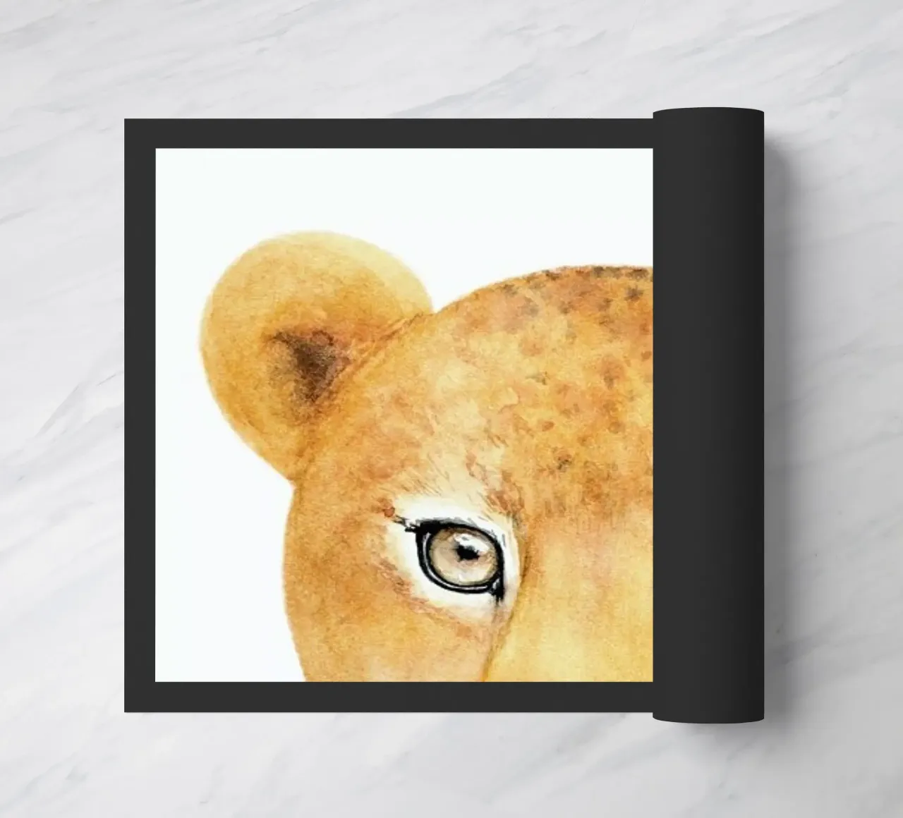 Simba The Lion zerbino da Little Flourishes