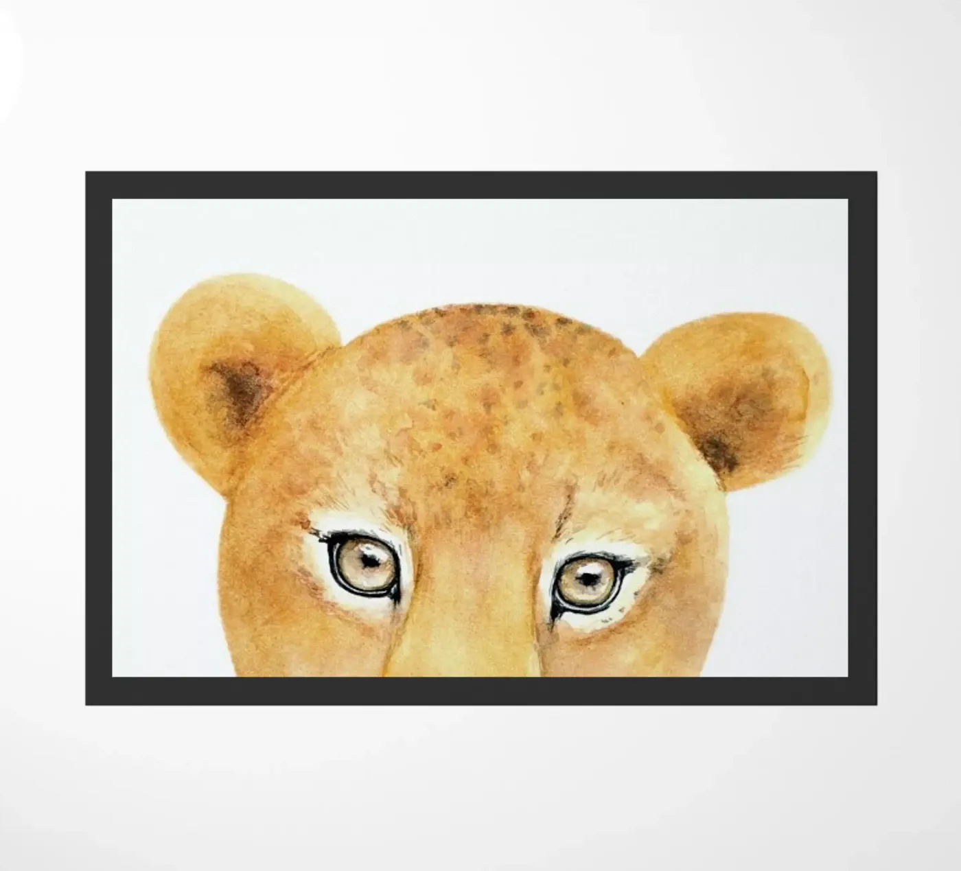 Simba The Lion deurmat van Little Flourishes