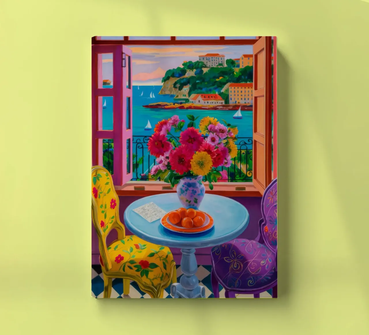 Window Feast Warmth notebook by Haven Mirage
