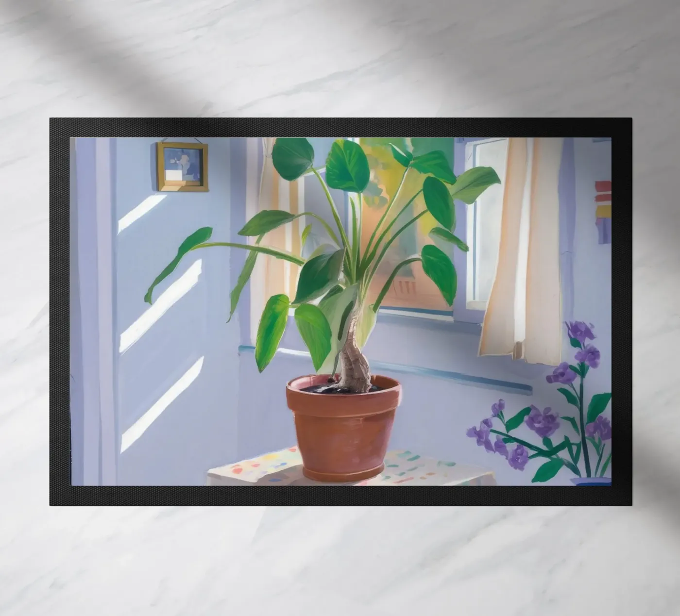 Sunlit Reading Nook doormat by Chroma Haven