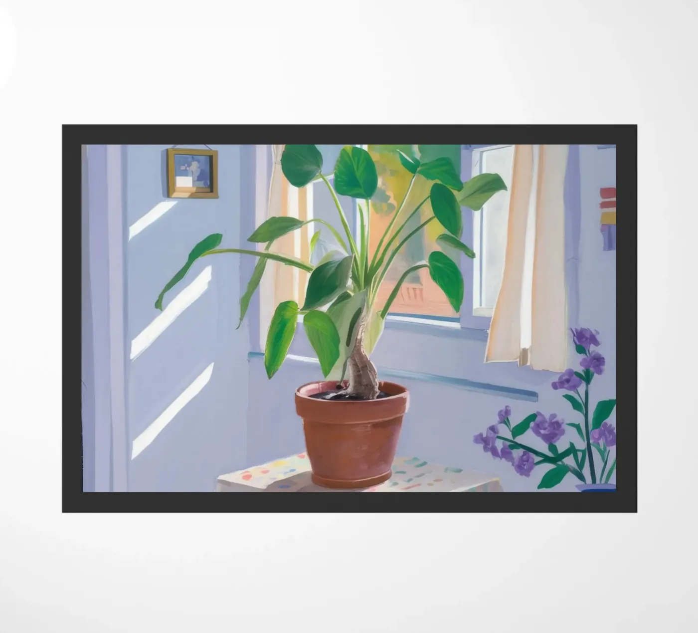 Sunlit Reading Nook doormat by Chroma Haven