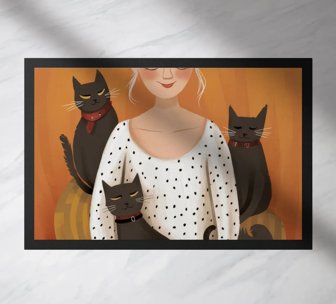 Coccole serene per i gatti zerbino da Chroma Haven