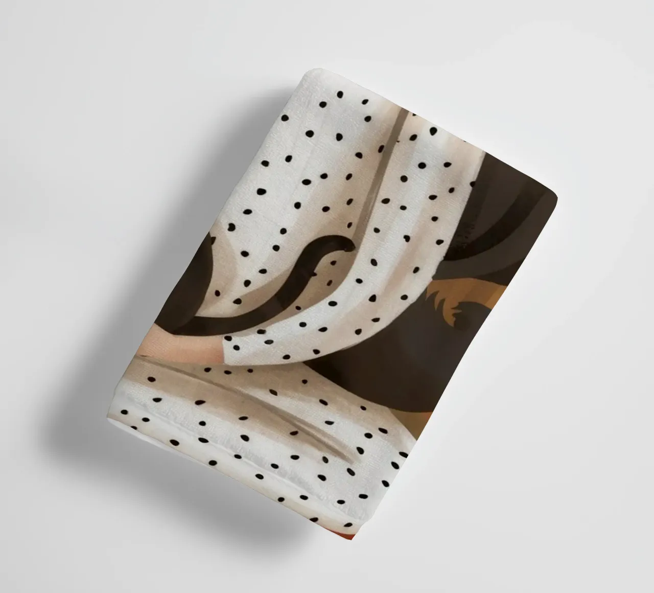 Coccole serene per i gatti asciugamano da bagno da Chroma Haven