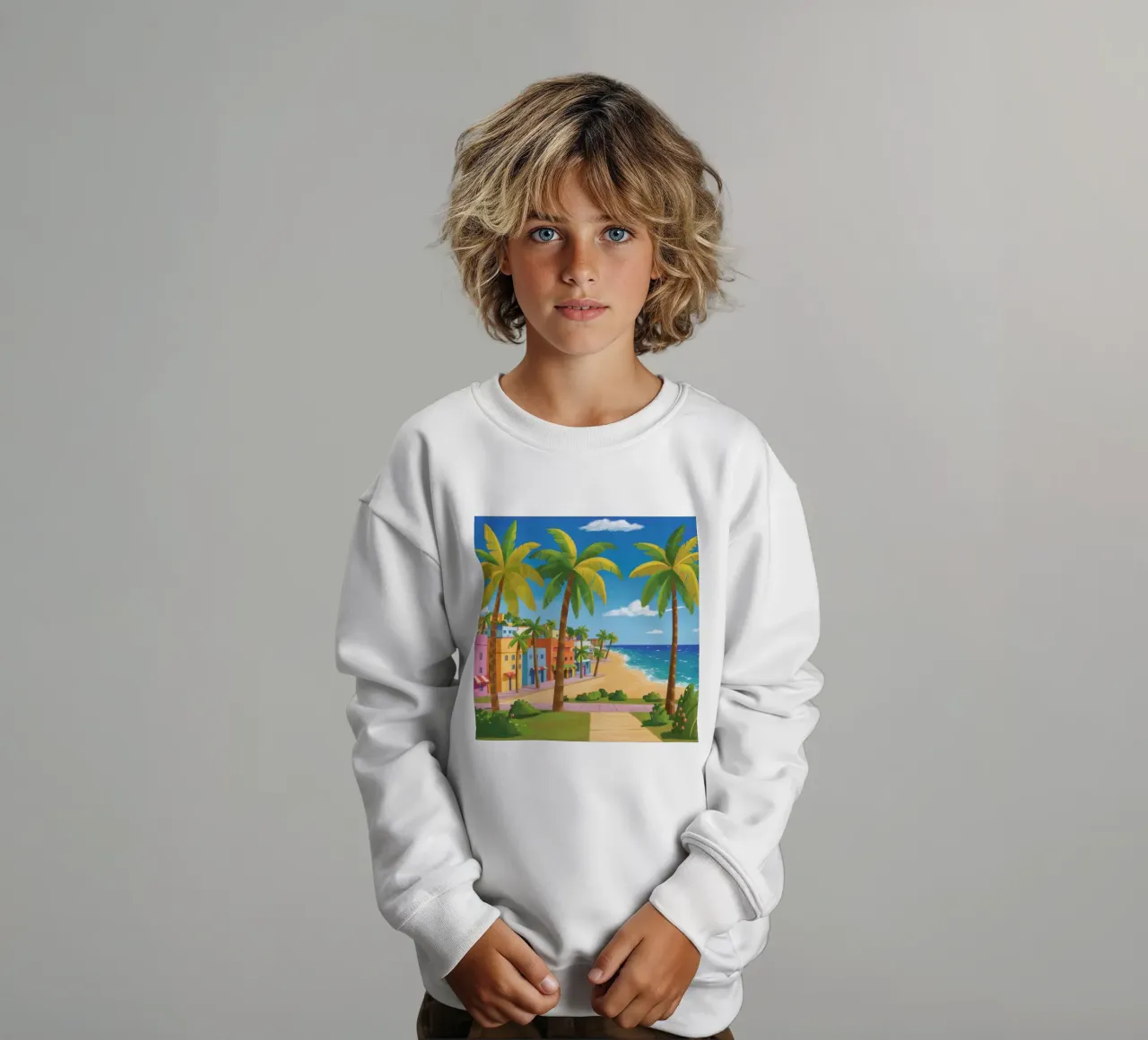 Sentiero di Palm Beach felpa bambino da Chroma Haven