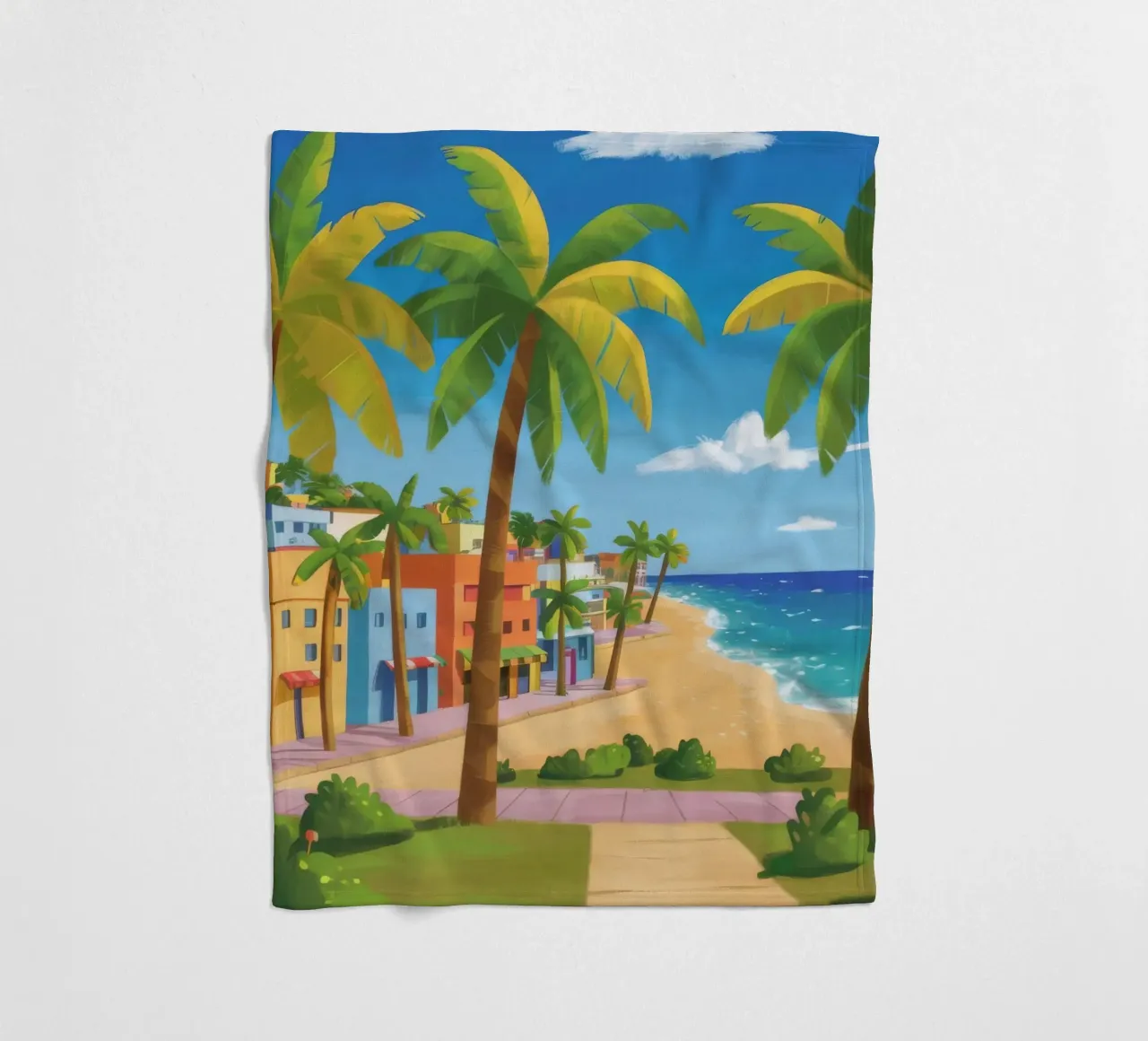Sentiero di Palm Beach coperta in pile da Chroma Haven