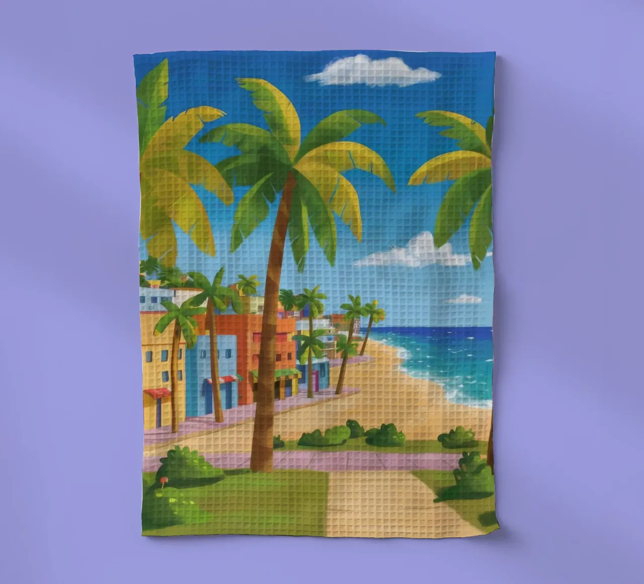 Sentiero di Palm Beach canovaccio da cucina da Chroma Haven