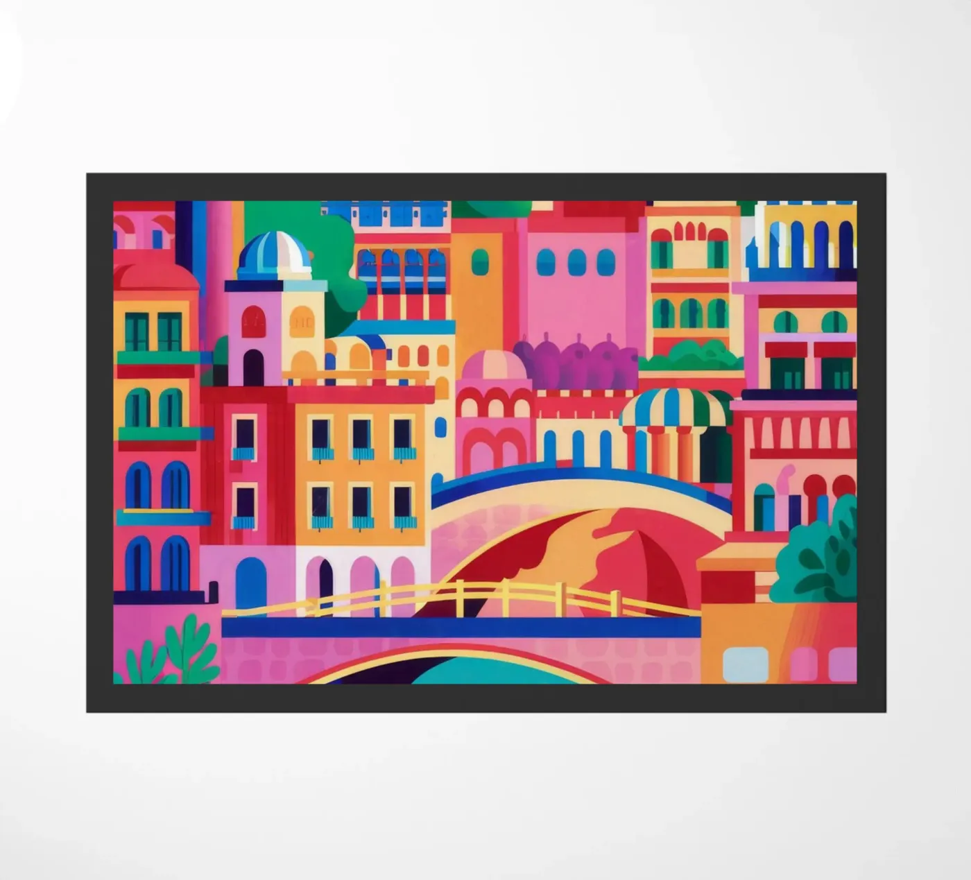 Riverside Rainbow Town zerbino da Chroma Haven