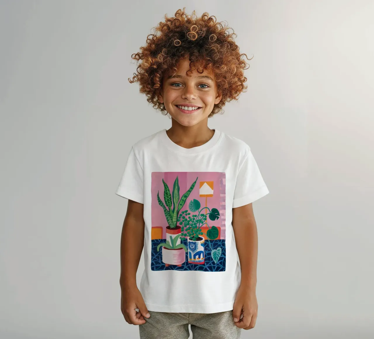 Amici delle piante in vaso t-shirt bambini da Paez Harmony