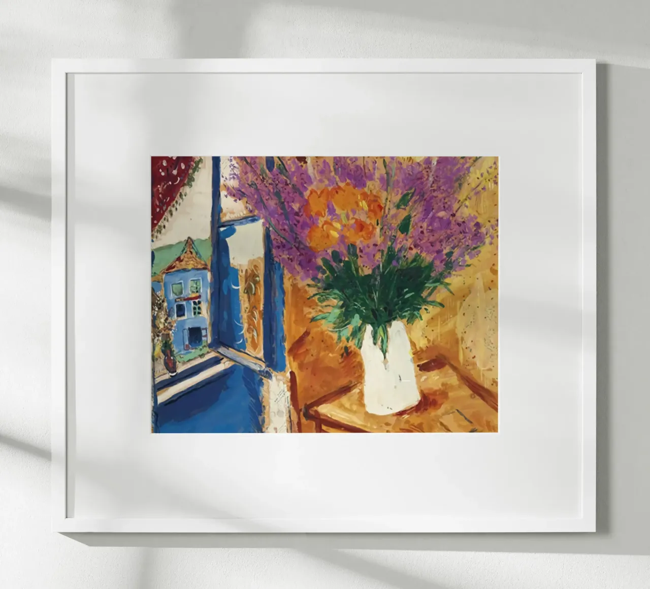 Fiore 11 di Marc Chagall da parete poster da MC Exhebition