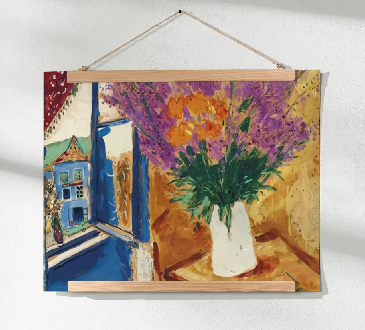 Fiore 11 di Marc Chagall da parete poster da MC Exhebition