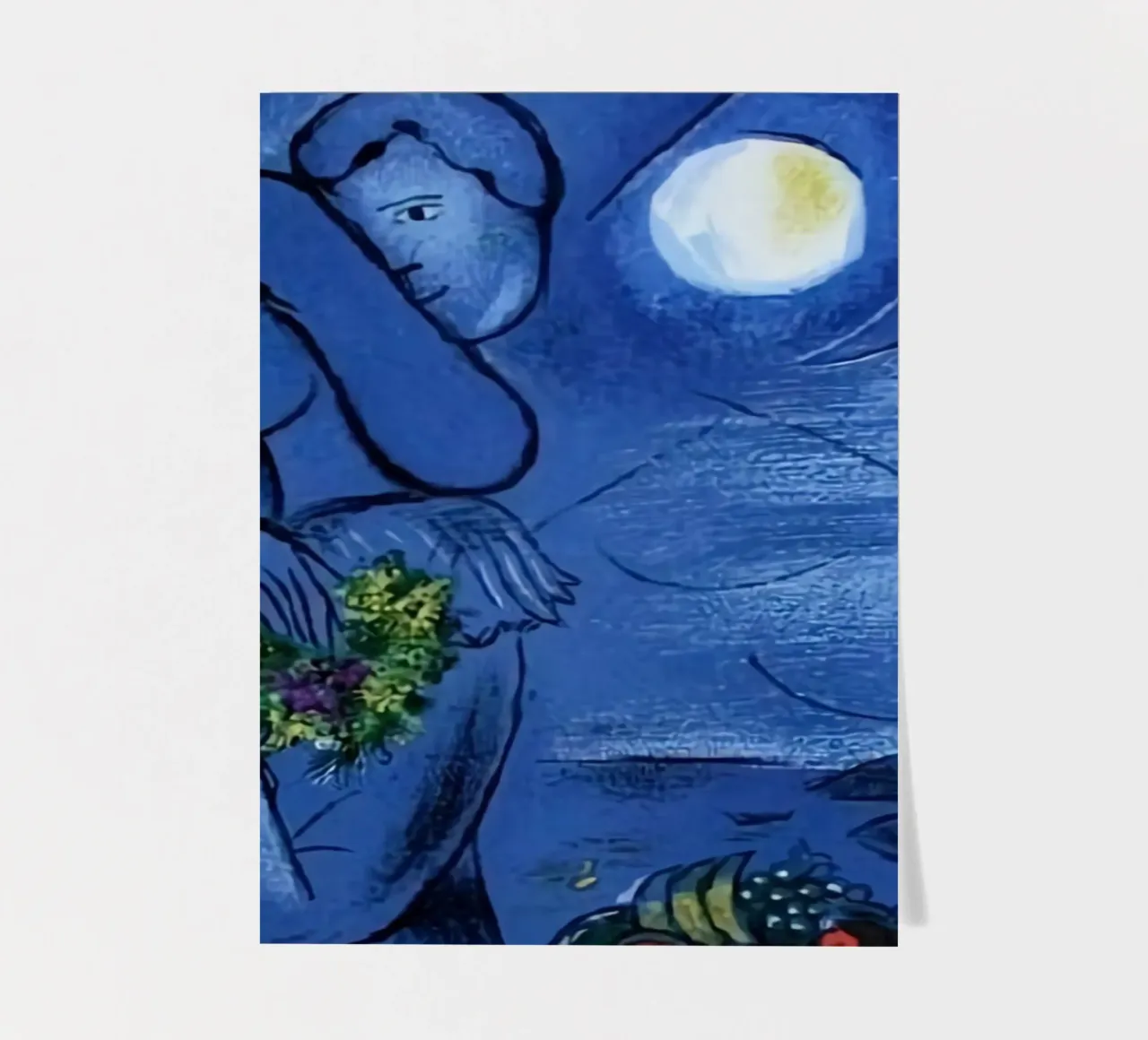 Marc Chagall City of Nice sticker sheet by MC Exhebition