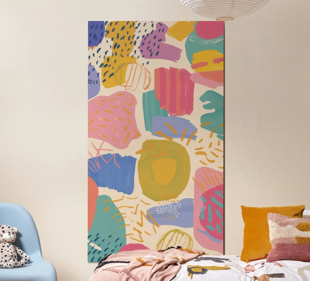Gioco di forme pastello poster da Chroma Haven