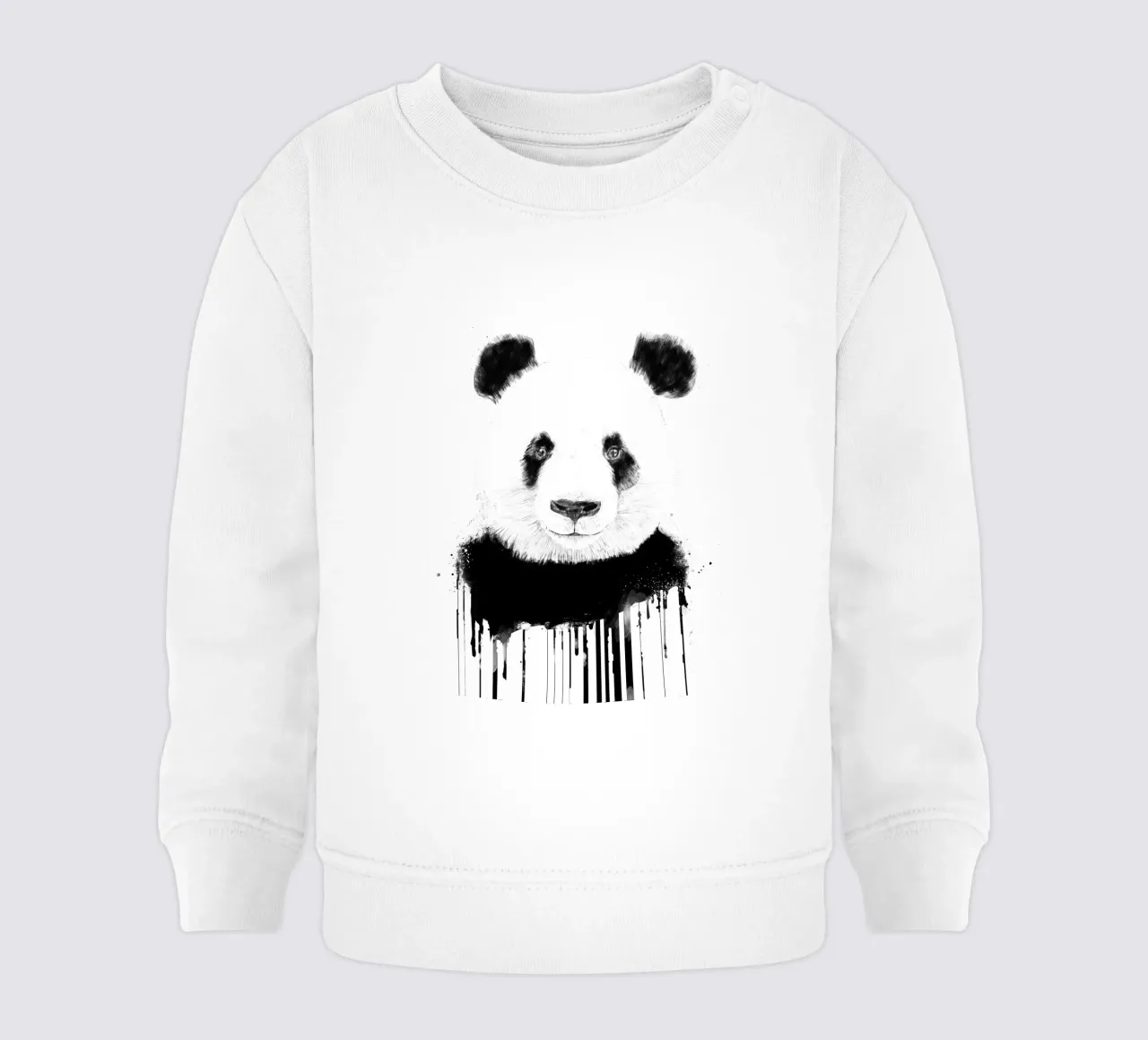 Graffiti Panda felpa neonato da Balazs Solti
