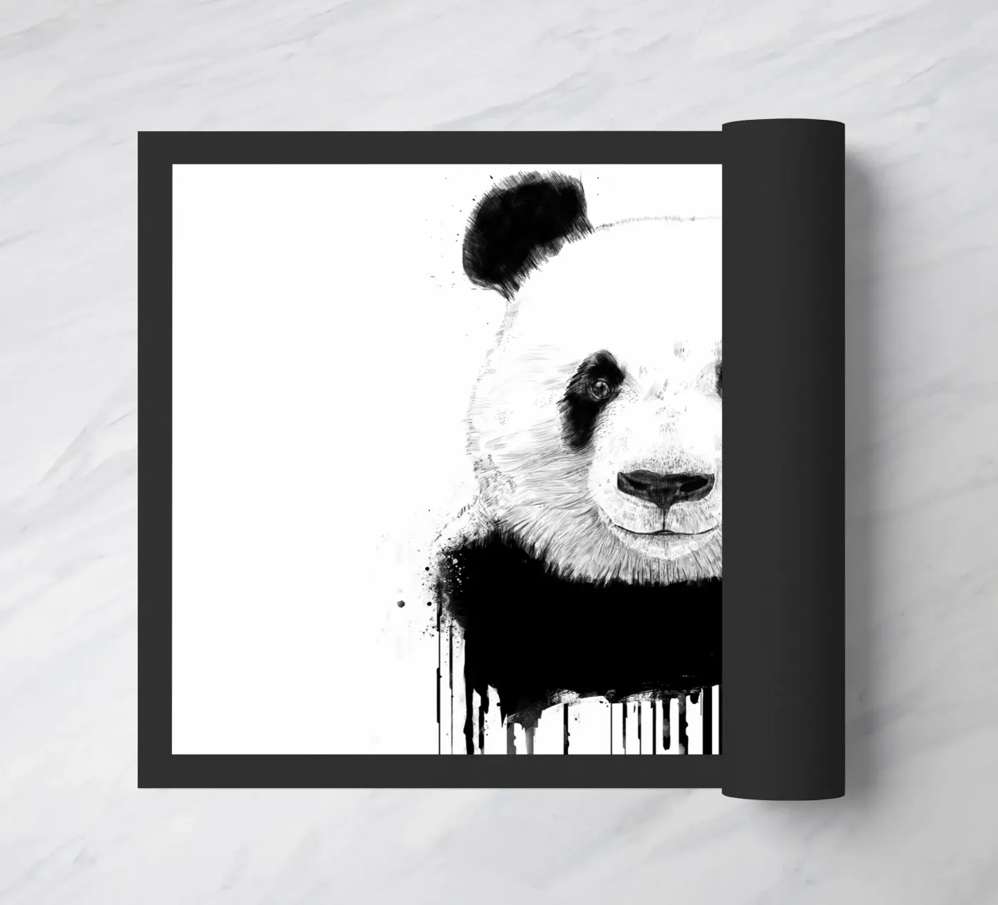 Graffiti Panda zerbino da Balazs Solti