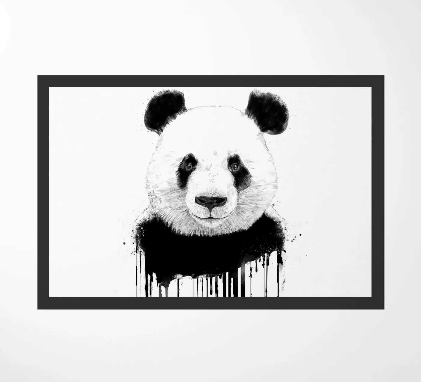 Graffiti Panda zerbino da Balazs Solti