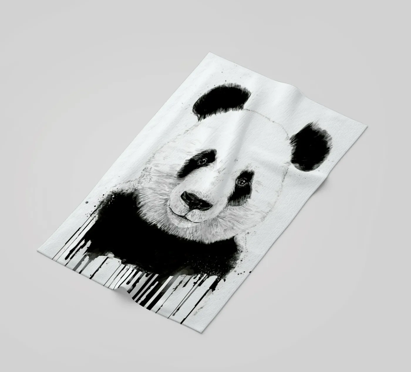 Graffiti Panda telo mare da Balazs Solti