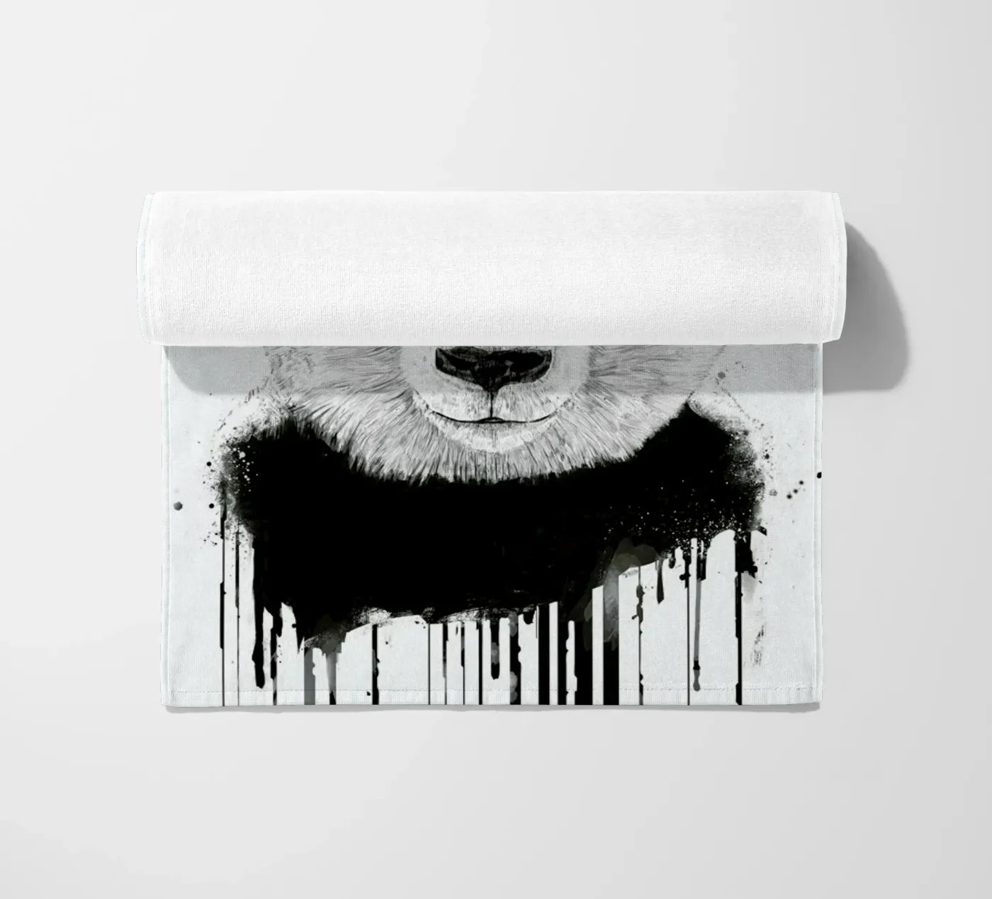 Graffiti Panda telo mare da Balazs Solti