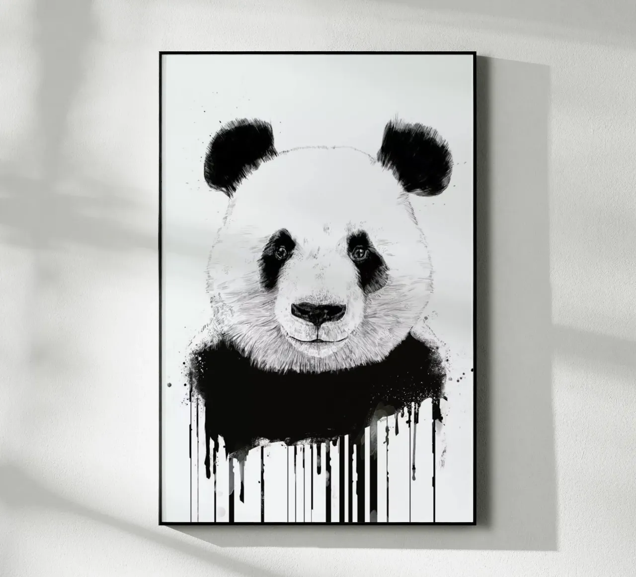 Graffiti Panda plexiglass da Balazs Solti