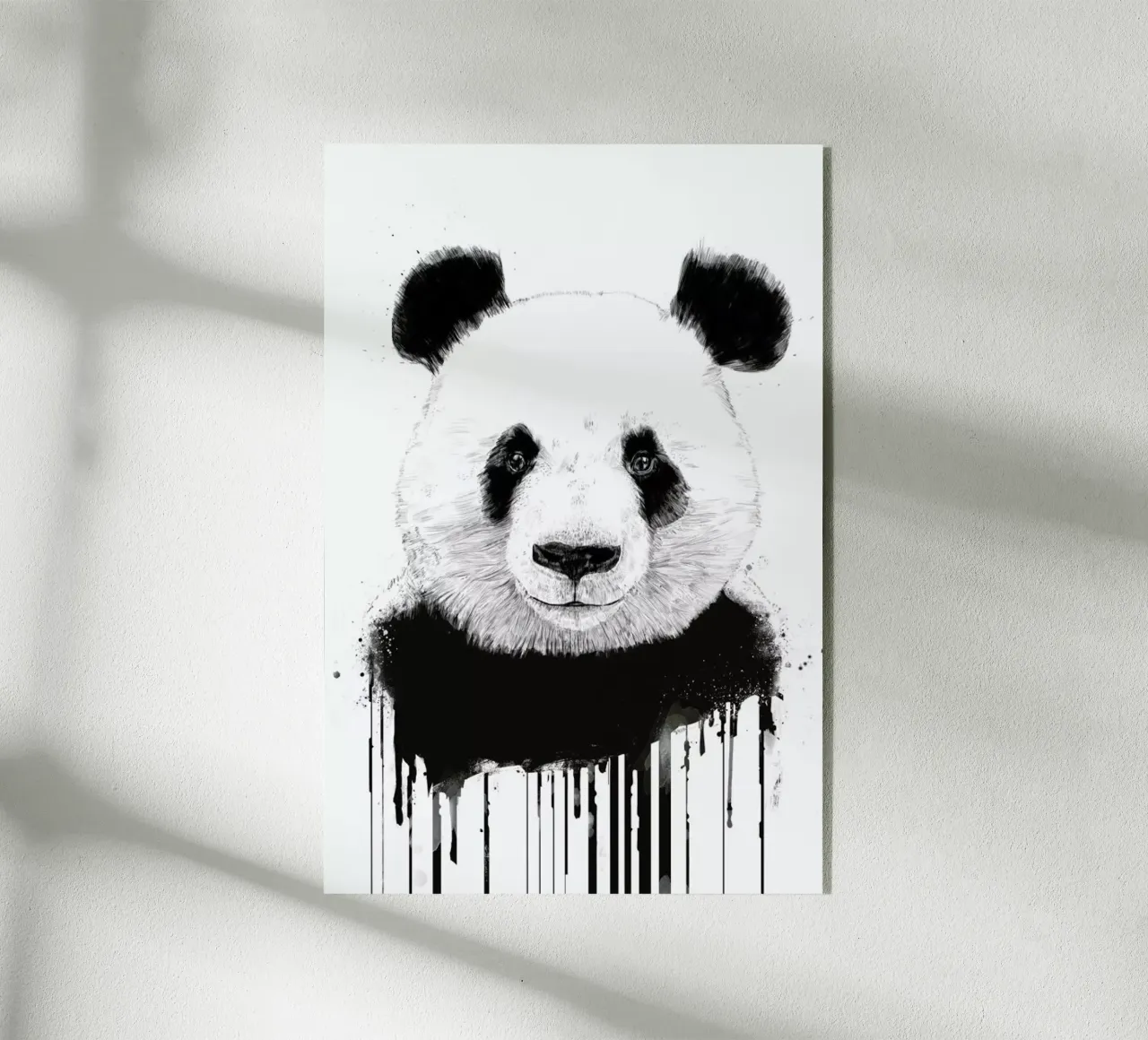 Graffiti Panda plexiglass da Balazs Solti