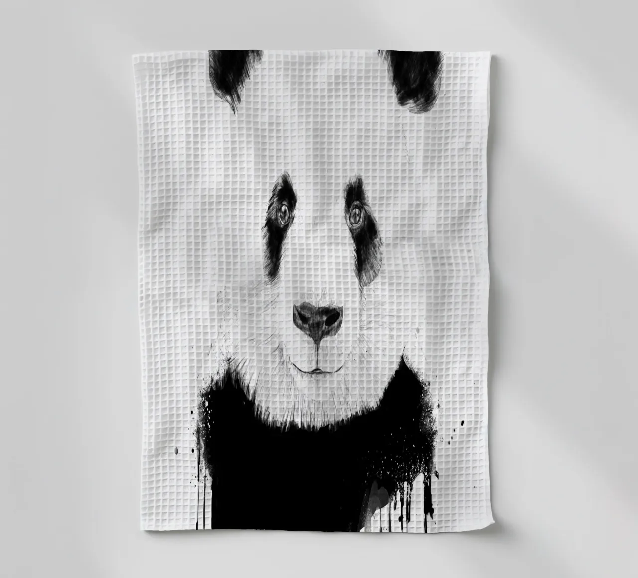 Graffiti Panda canovaccio da cucina da Balazs Solti
