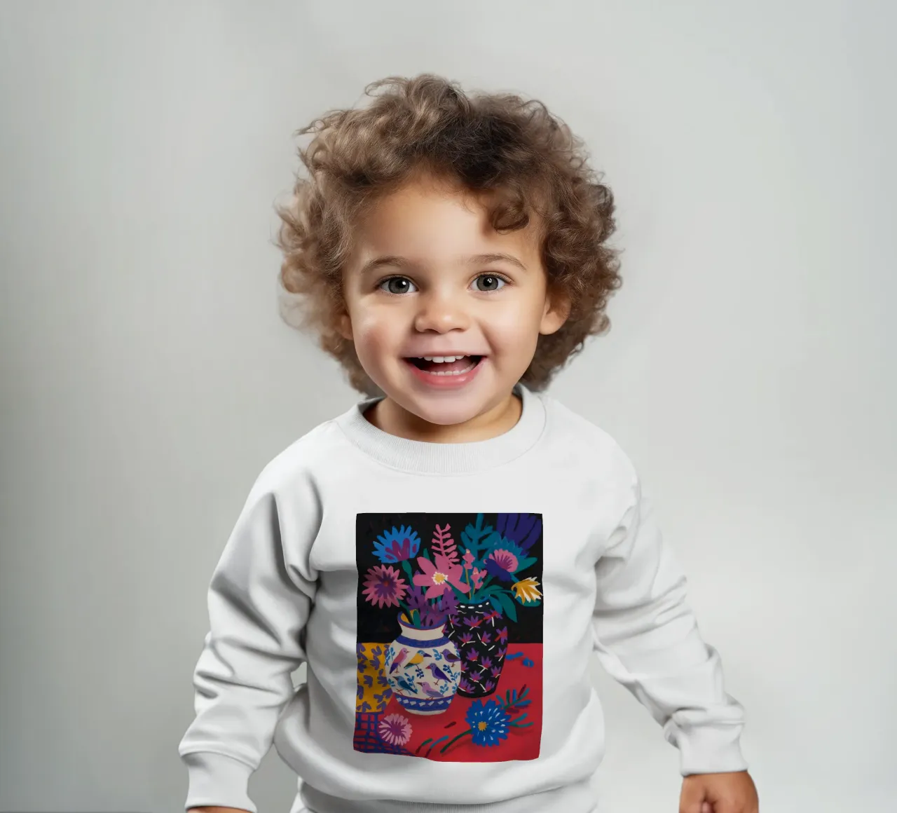 Vaso Midnight Bloom felpa neonato da Paez Harmony