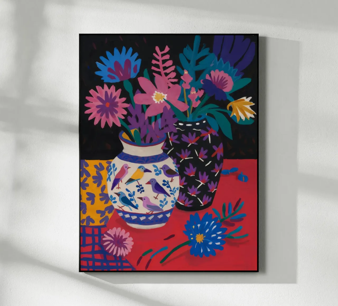 Vaso Midnight Bloom plexiglass da Paez Harmony