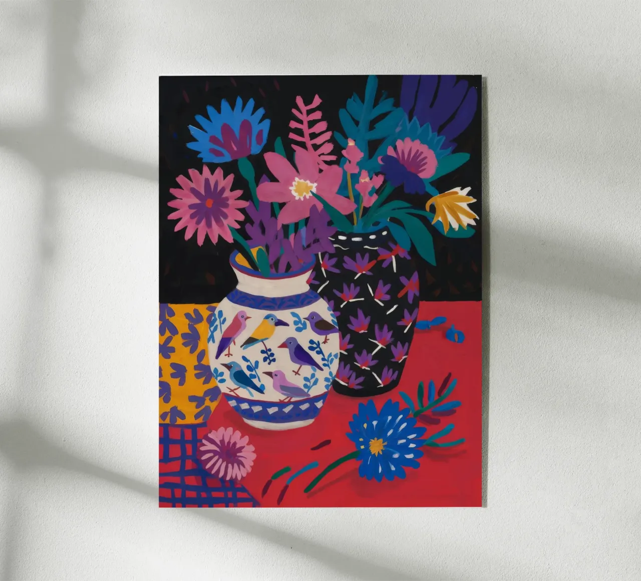 Vaso Midnight Bloom plexiglass da Paez Harmony