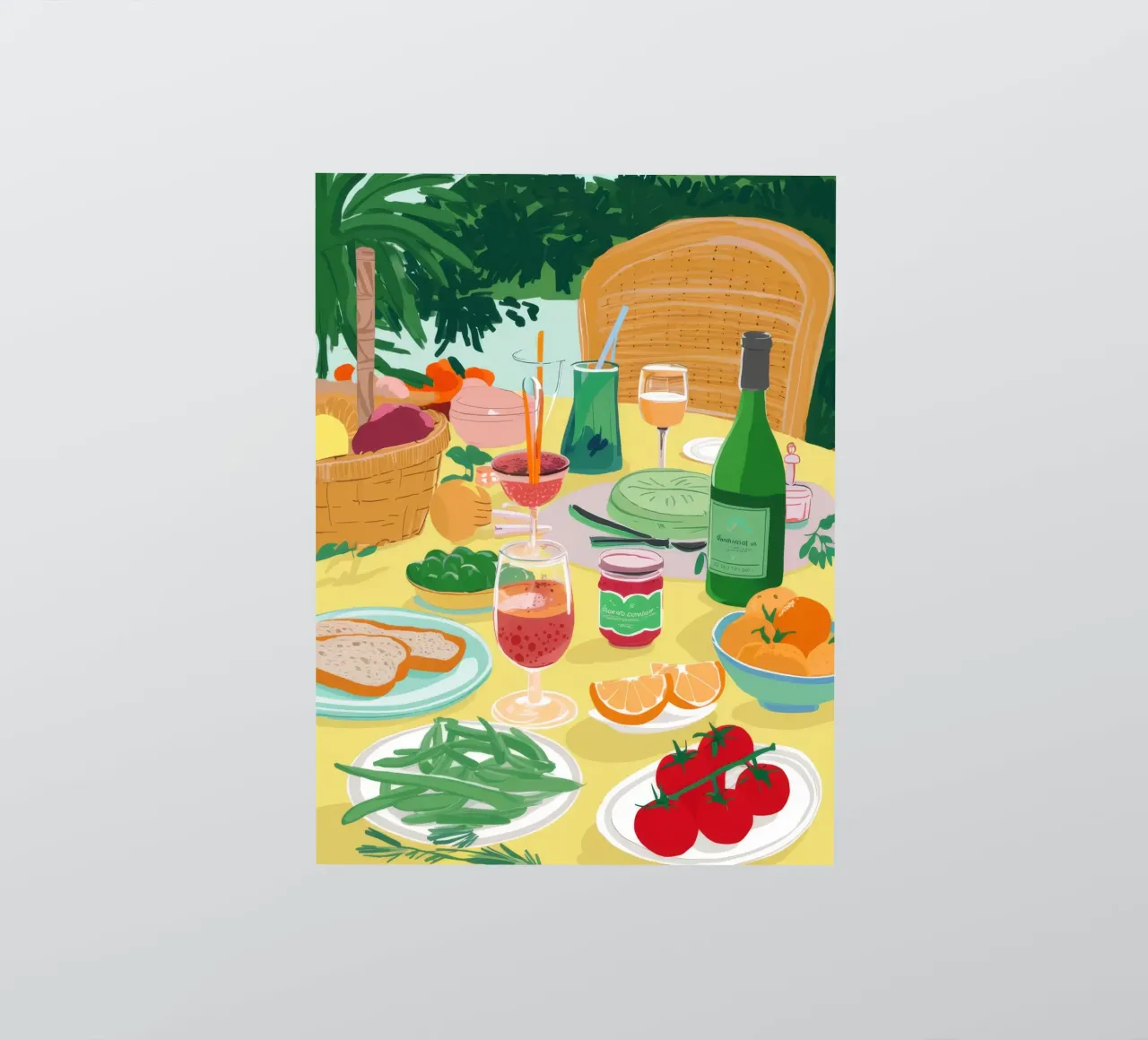 Alfresco Feast Sunshine sticker by Paez Harmony