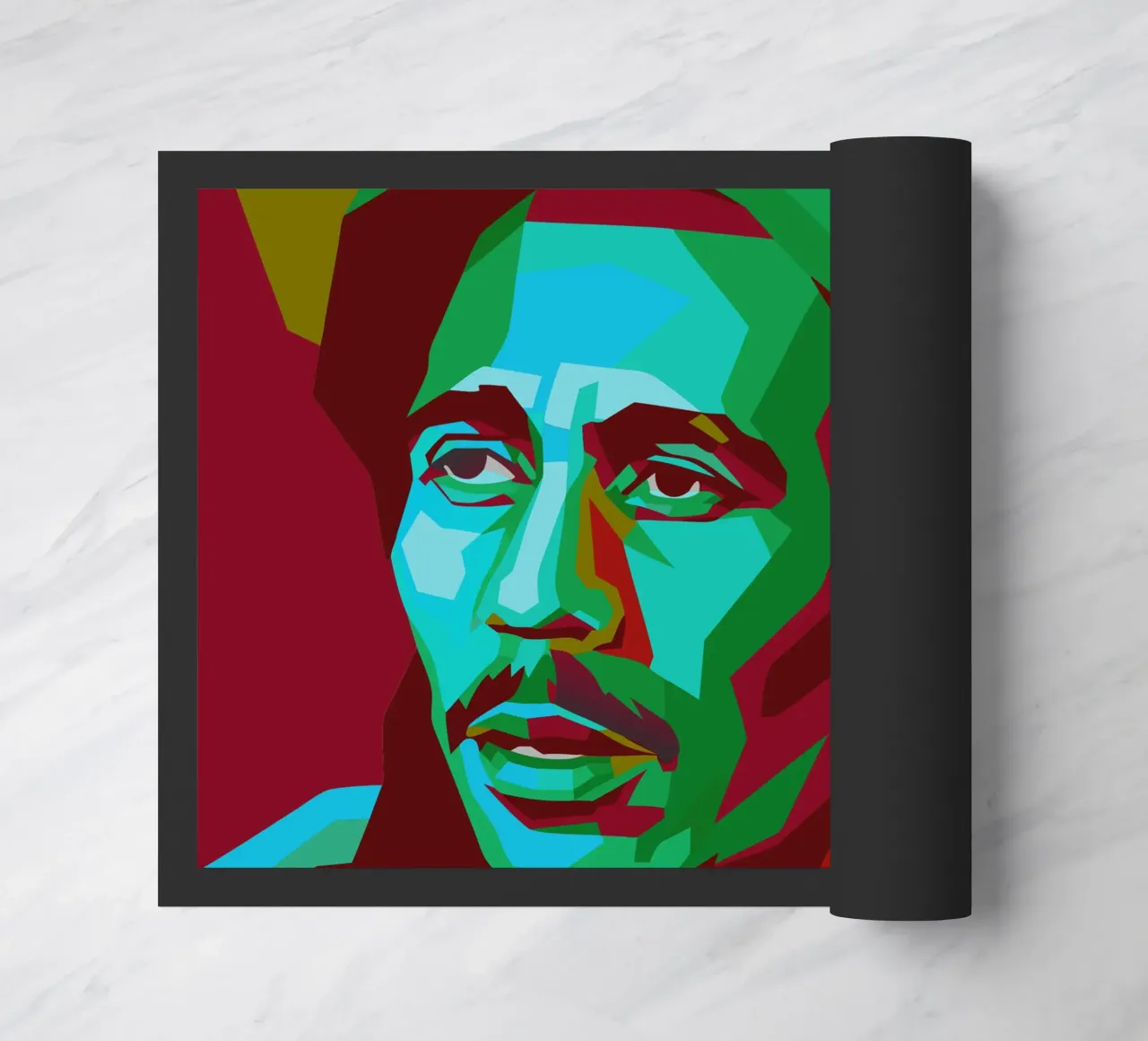 bob marley retro pop art wpap zerbino da aiswa