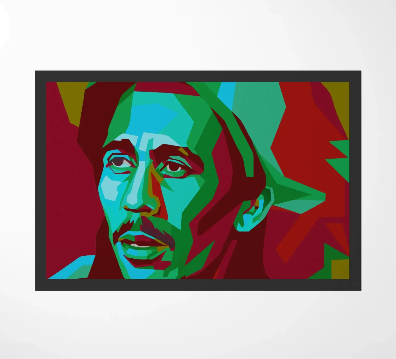 bob marley retro pop art wpap zerbino da aiswa