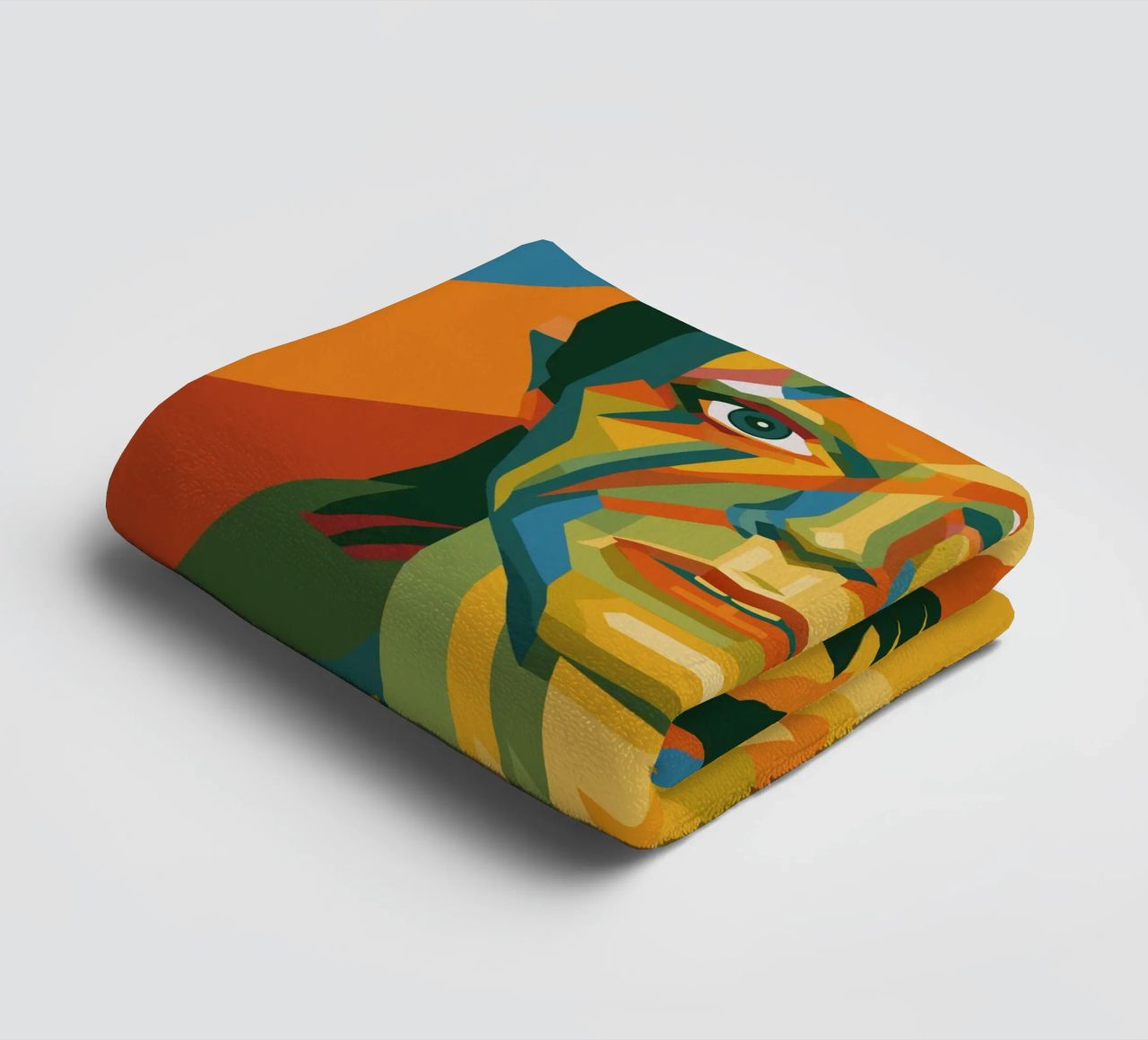 bowie retro pop art wpap asciugamano da bagno da aiswa