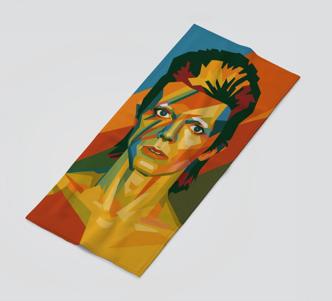 bowie retro pop art wpap telo mare da aiswa