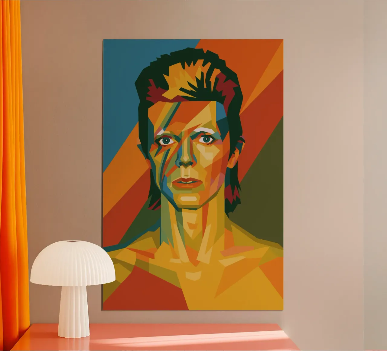 bowie retro pop art wpap carta hahnemühle da aiswa