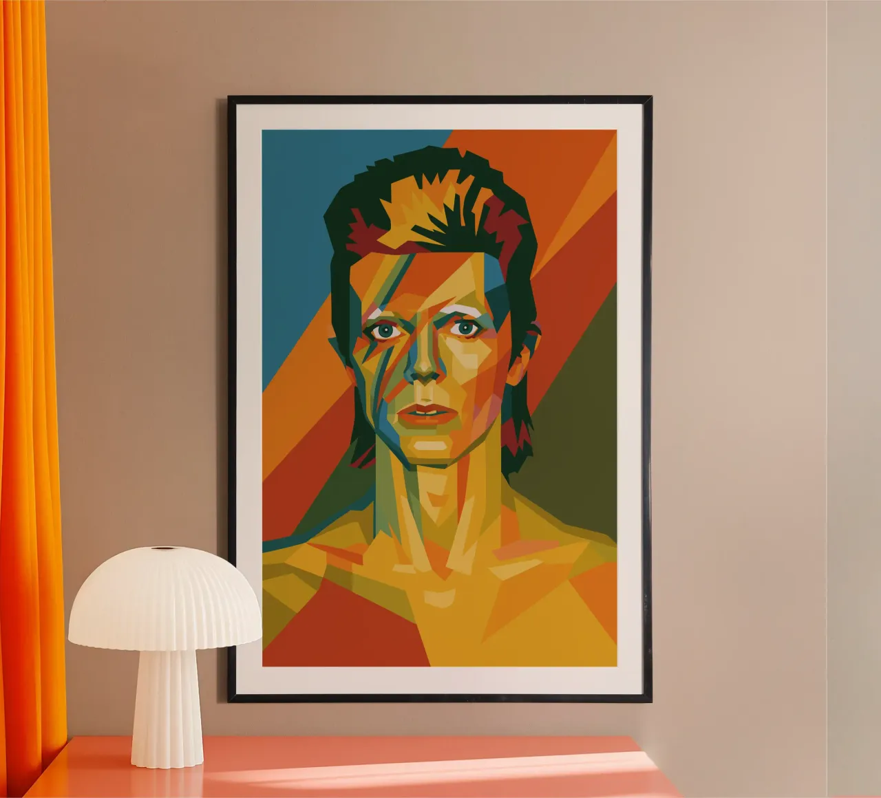 bowie retro pop art wpap carta hahnemühle da aiswa