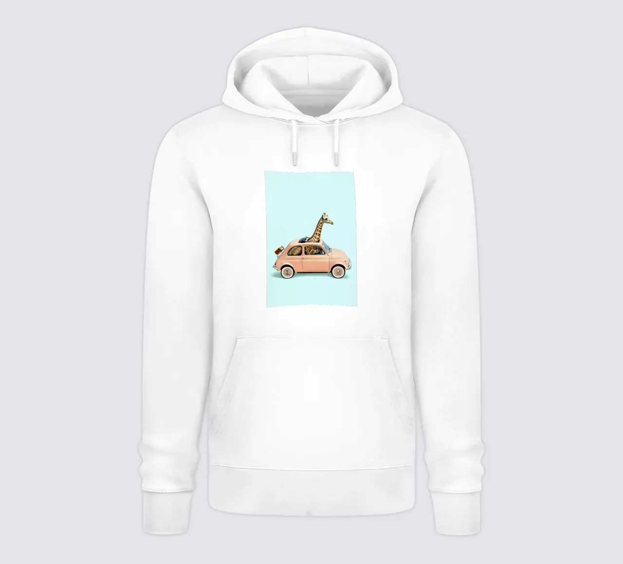 Giraffe Car felpa con cappuccio da Paul Fuentes Design