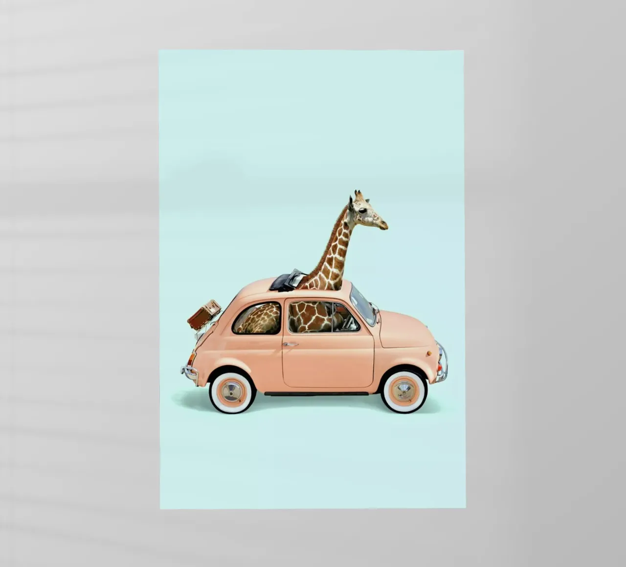 Giraffe Car pellicola backlit da Paul Fuentes Design