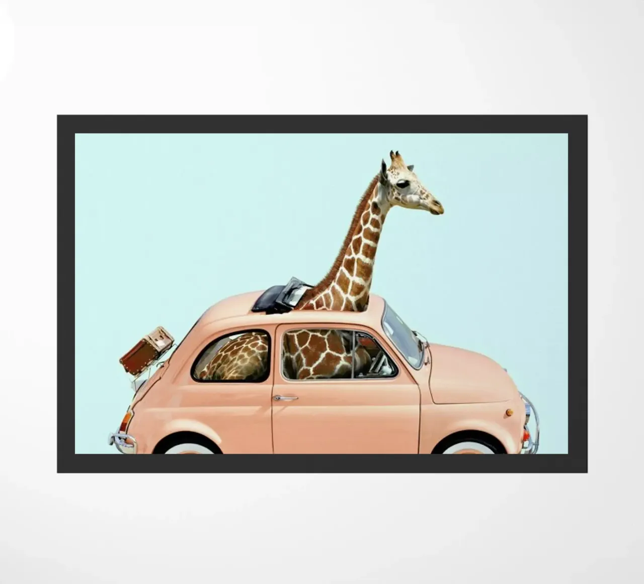 Giraffe Car zerbino da Paul Fuentes Design