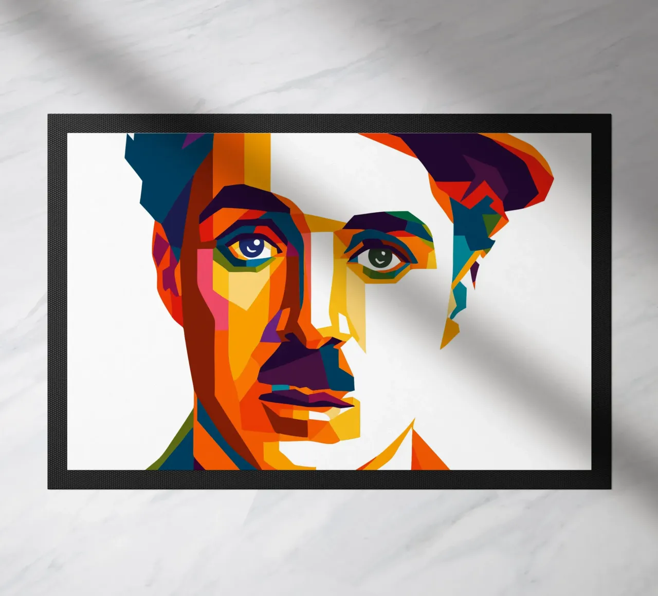 charli chaplin retro pop art wpap zerbino da aiswa