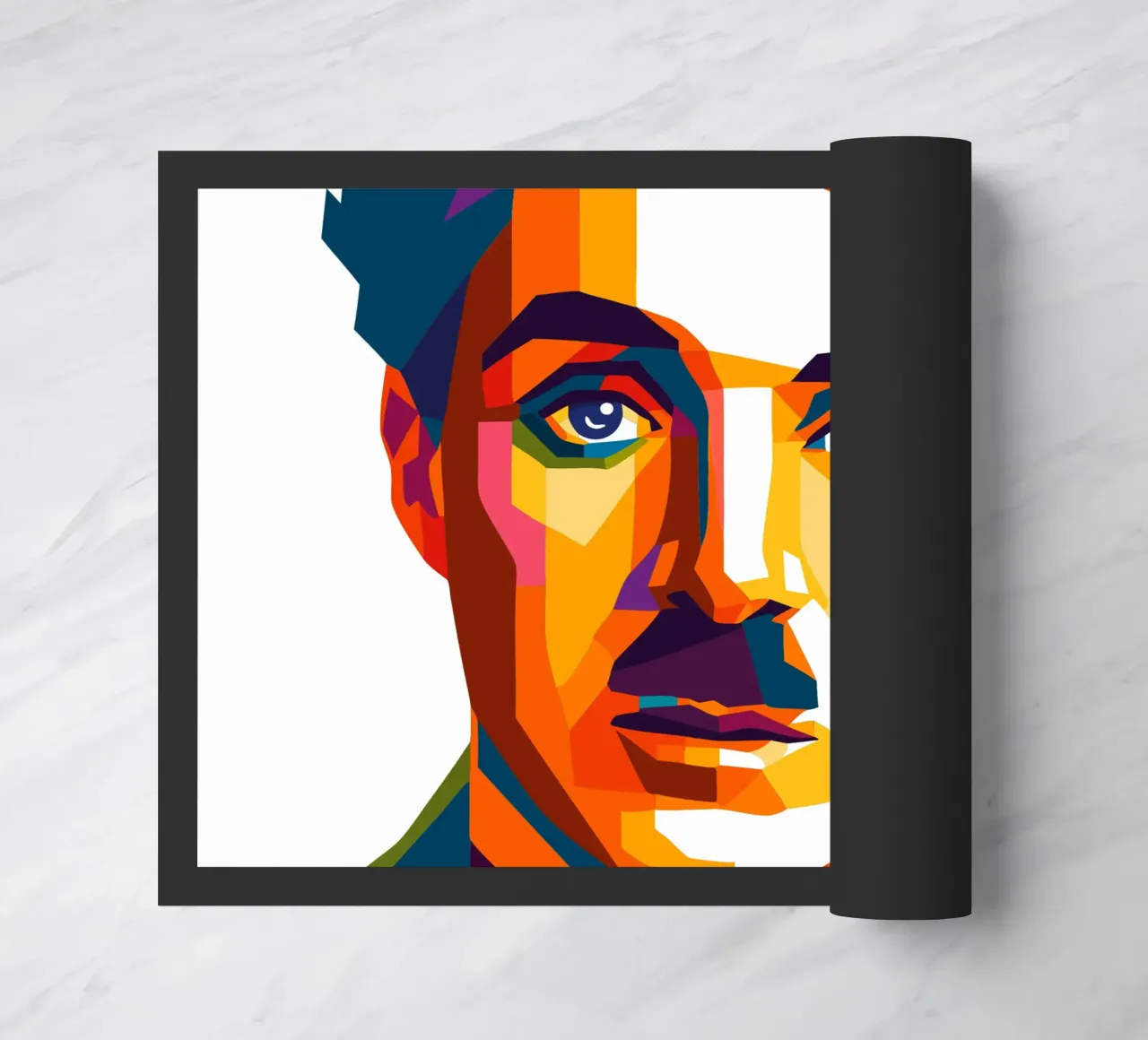 charli chaplin retro pop art wpap zerbino da aiswa