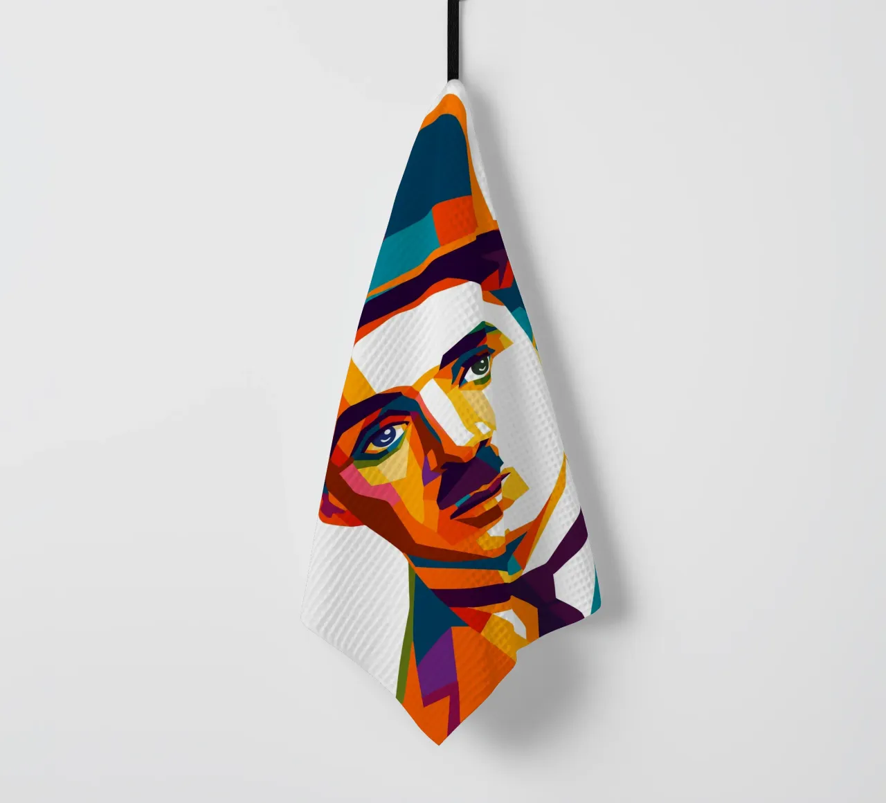 charli chaplin retro pop art wpap canovaccio da cucina da aiswa