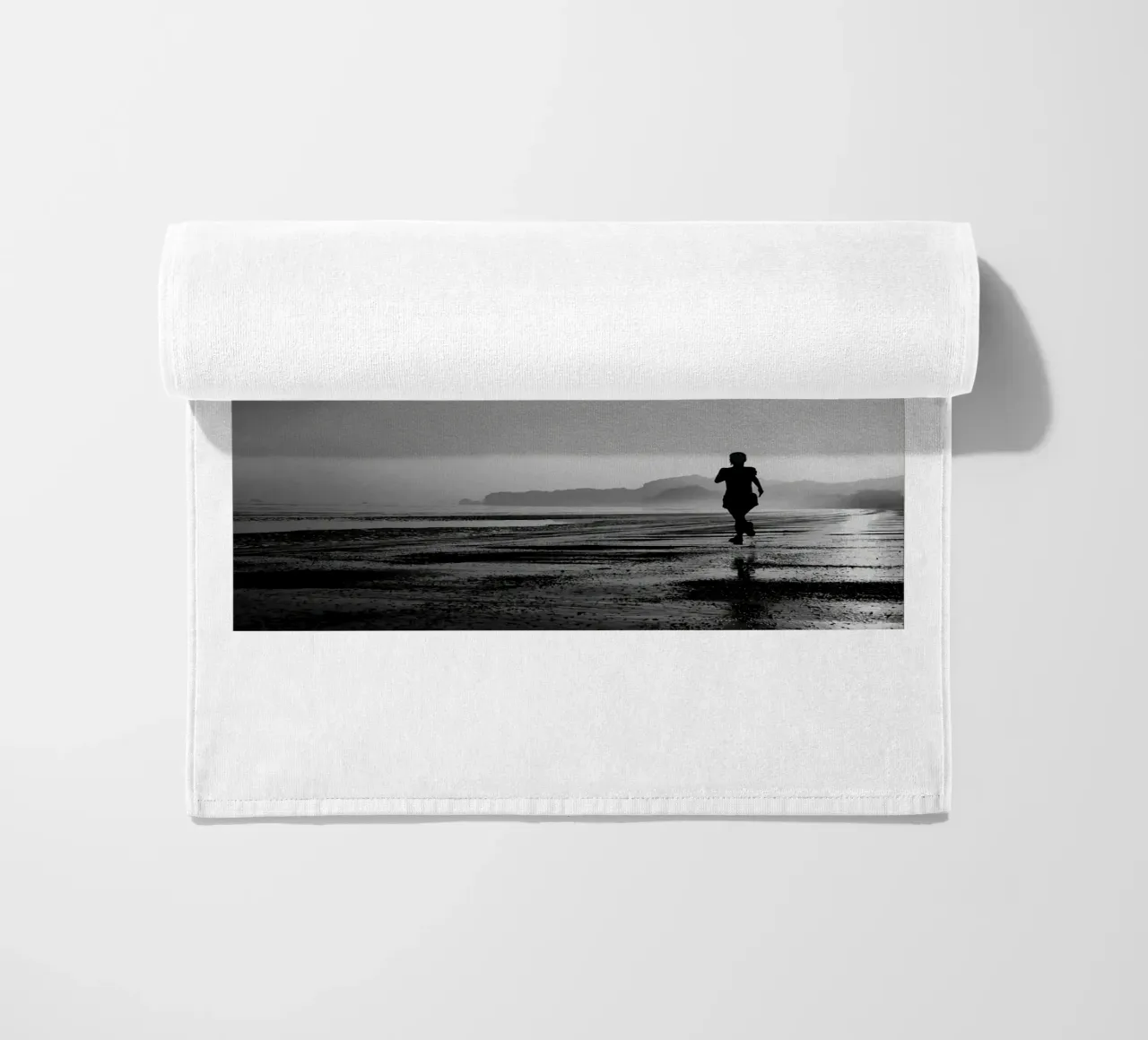Poster Keep Running Be Happy telo mare da Classicprint
