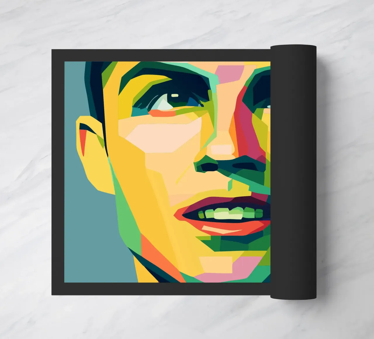 christiano ronaldo retro pop art wpap zerbino da aiswa