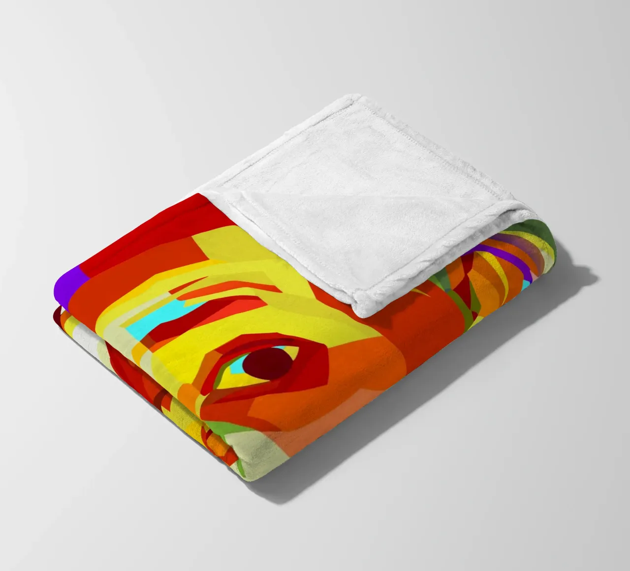 einstein retro pop art wpap coperta in pile da aiswa