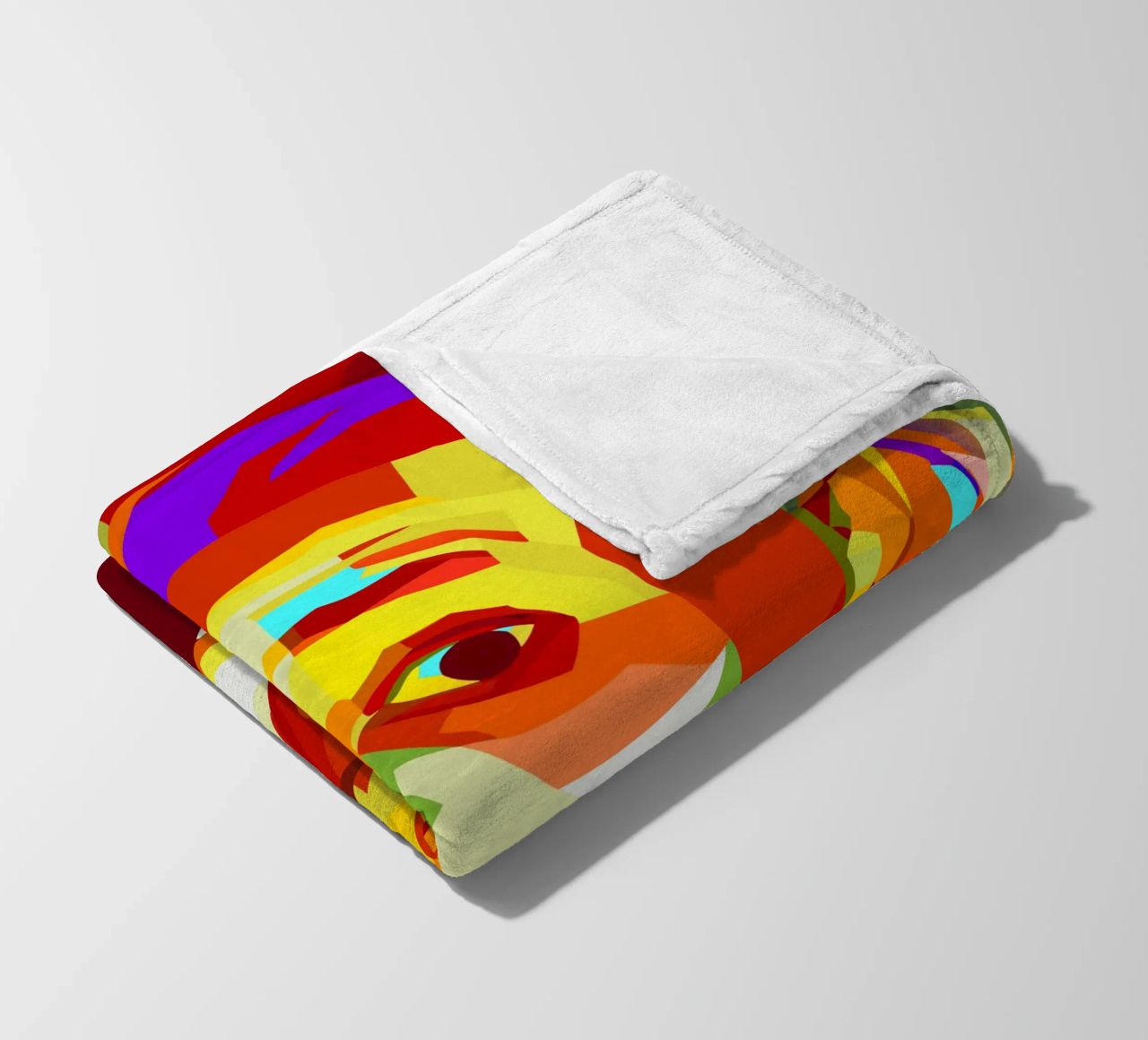 einstein retro pop art wpap coperta in pile da aiswa