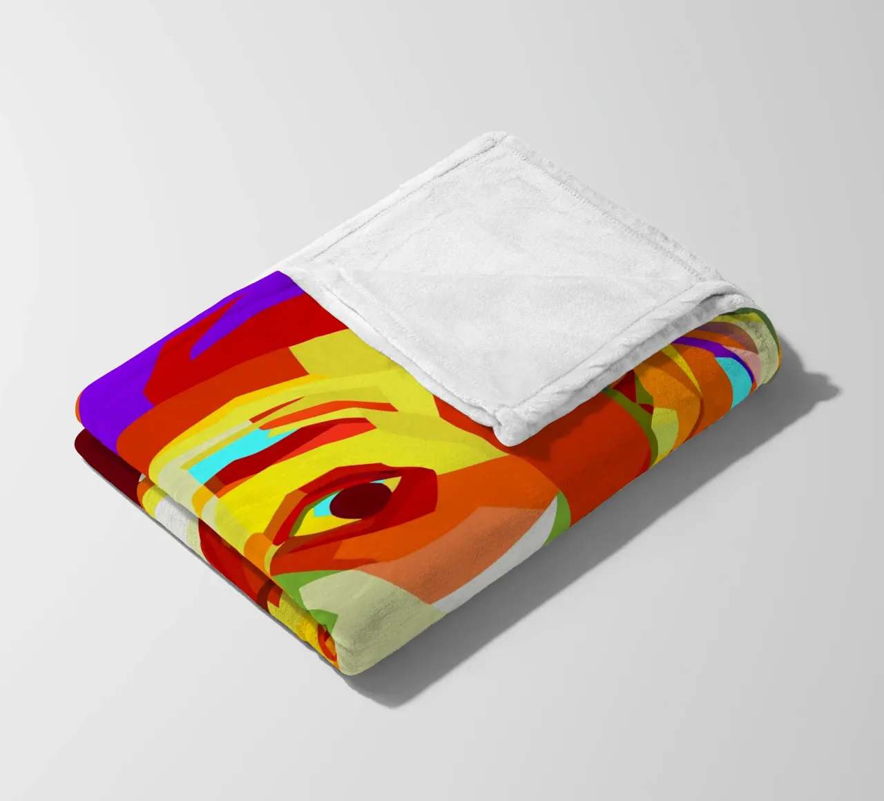 einstein retro pop art wpap coperta in pile da aiswa