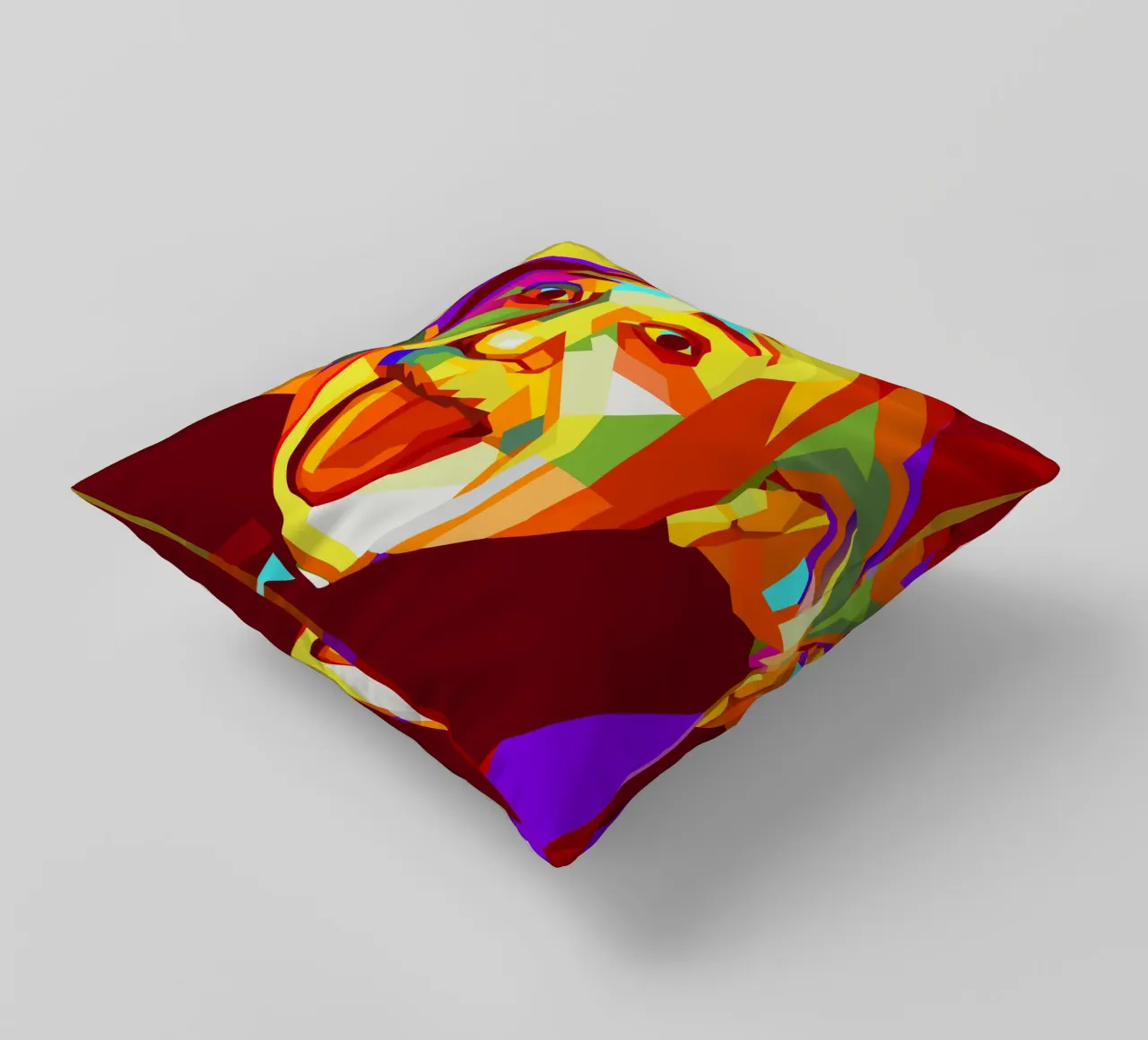 einstein retro pop art wpap cuscino da aiswa