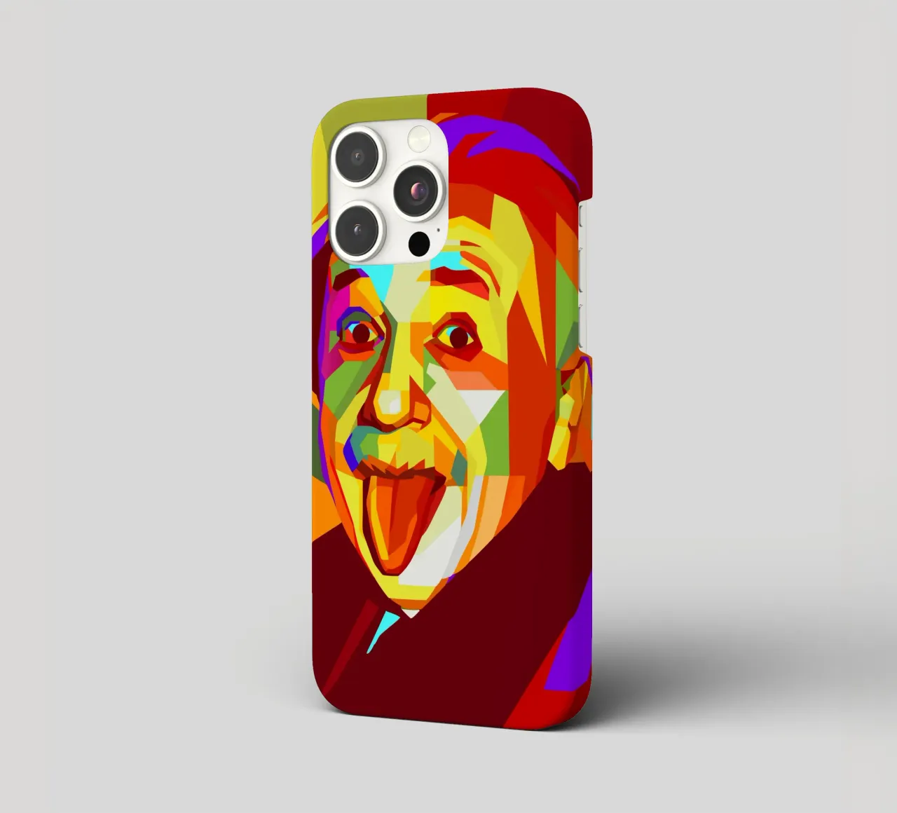 einstein retro pop art wpap cover iphone da aiswa