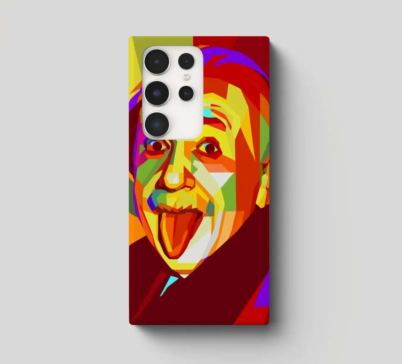 einstein retro pop art wpap cover samsung da aiswa